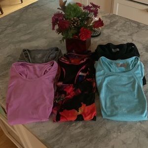 Lot of 6 Athleta Tanks Size Small